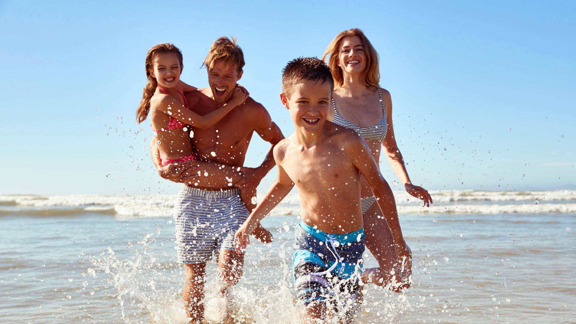 vacances en famille au bord de la mer